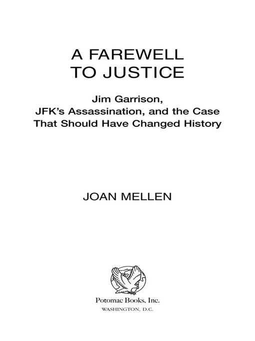 Title details for A Farewell to Justice by Joan Mellen - Available
